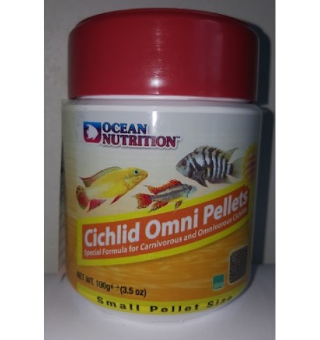 OCEAN NUTRITION Cichlid Omni pellets - granulės ciklidams (S dydis), 100 g